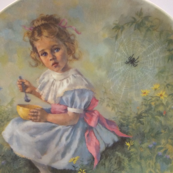 “Little Miss Muffet” Reco Plate 1981 - Picture 3 of 3